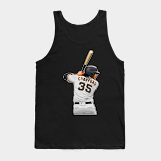 Brandon Crawford #35 Be Ready.pn Tank Top